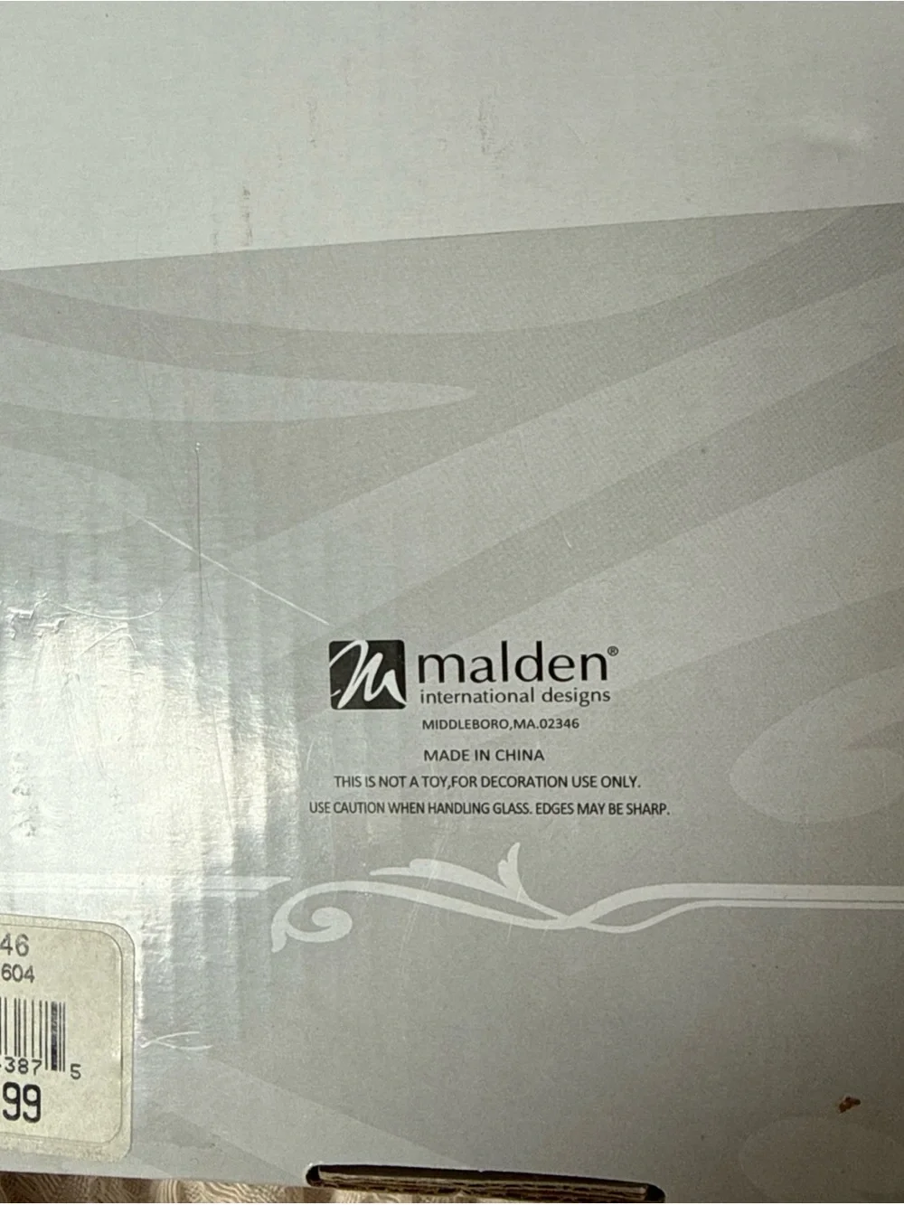 Malden Silver Nursery Photo Frame with Baby Motifs